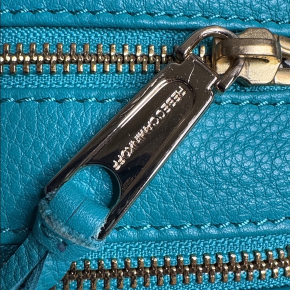 Rebecca Minkoff Aqua Crossbody Bag Gold Chain Strap - Picture 6 of 9